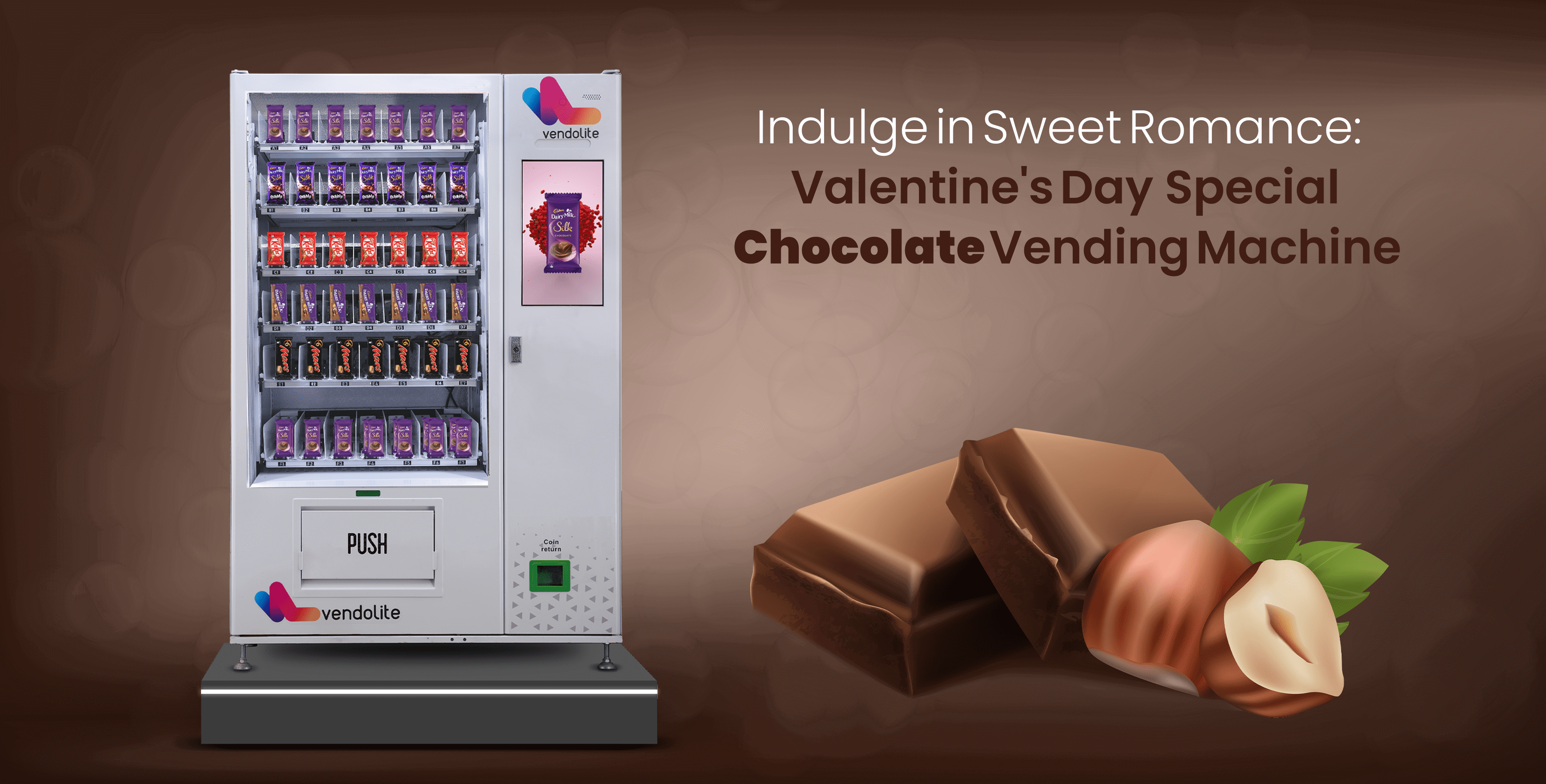 Valentine's Day Special Chocolate Vending Machine